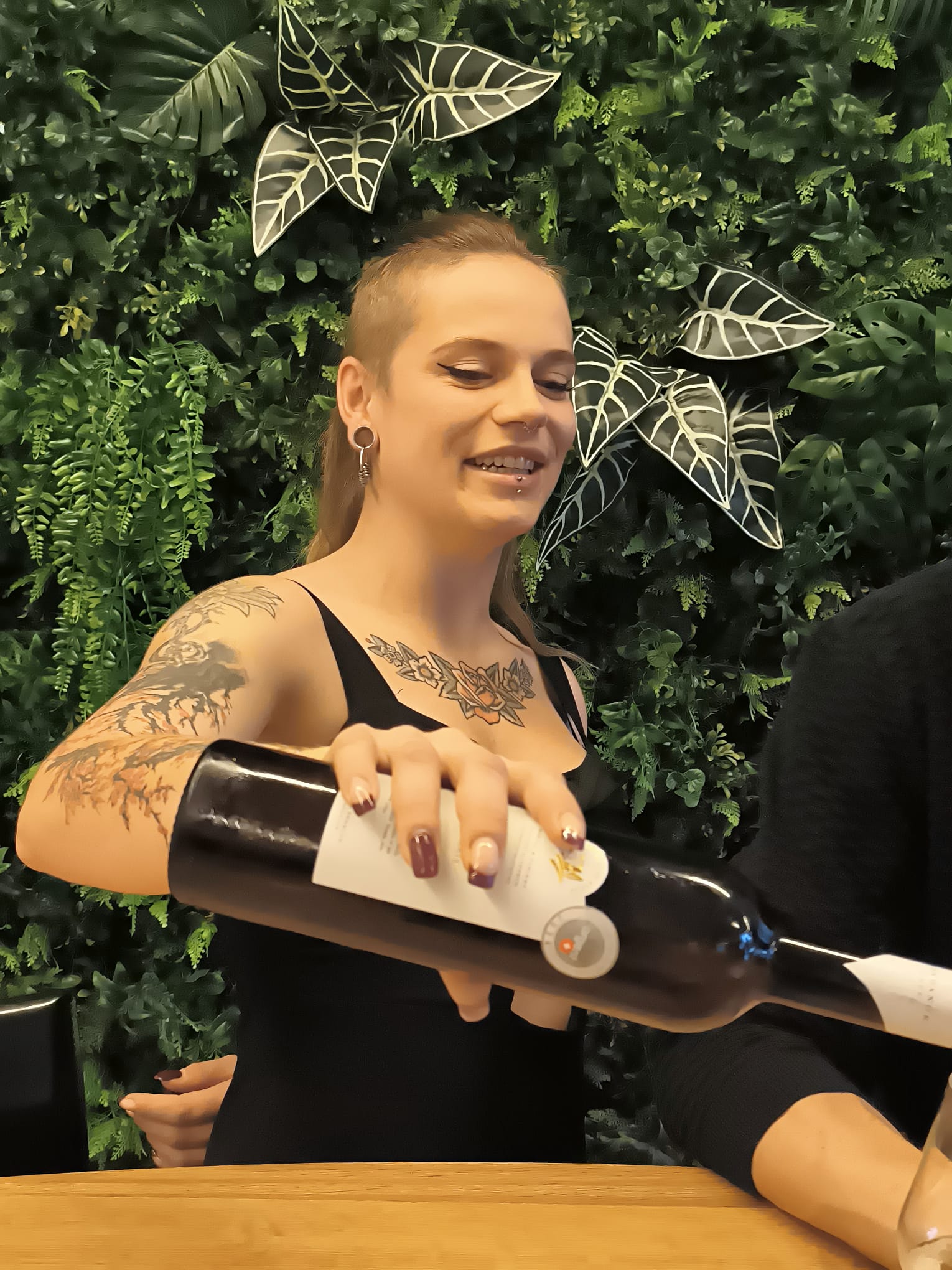 Lucie Helfer, responsable du caveau